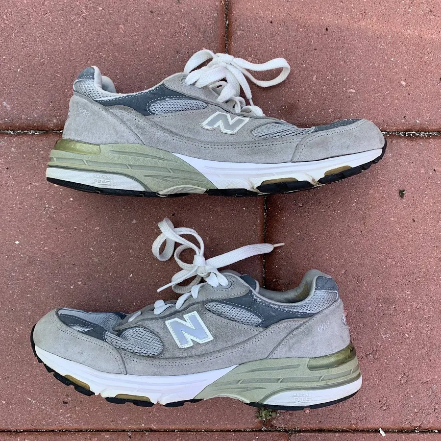 Balance 993 Made In Usa Wr993gl Size 9.5 Women Gray / White