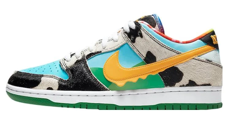 Ben & Jerrys X Nike Sb Dunk Low Chunky Dunky - Size 8 Men