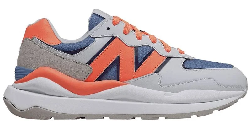 New Balance 57/40 White Orange Stellar Blue (Women's)