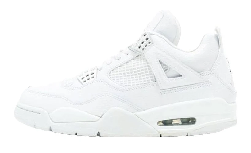 Jordan 4 Retro Men Sneakers - White/white