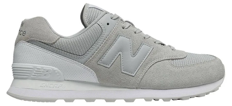 New Balance 574 'Grey White' | Men's Size 8