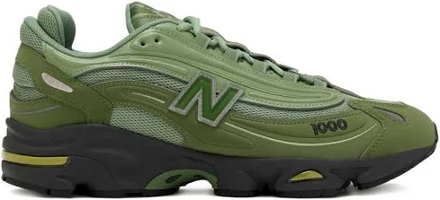 New Balance - 1000 panelled sneakers - unisex - Mesh/Fabric/Rubber/Polyurethane - 8.5 - Green