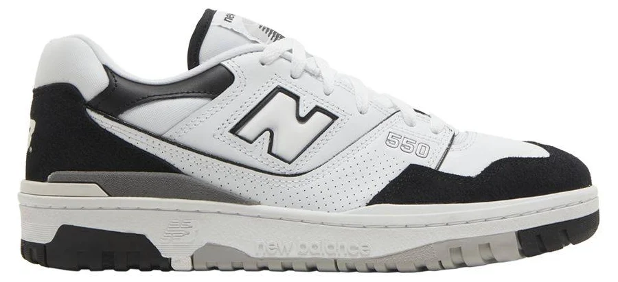 New Balance 550 'White Black Rain Cloud' | Men's Size 3.5