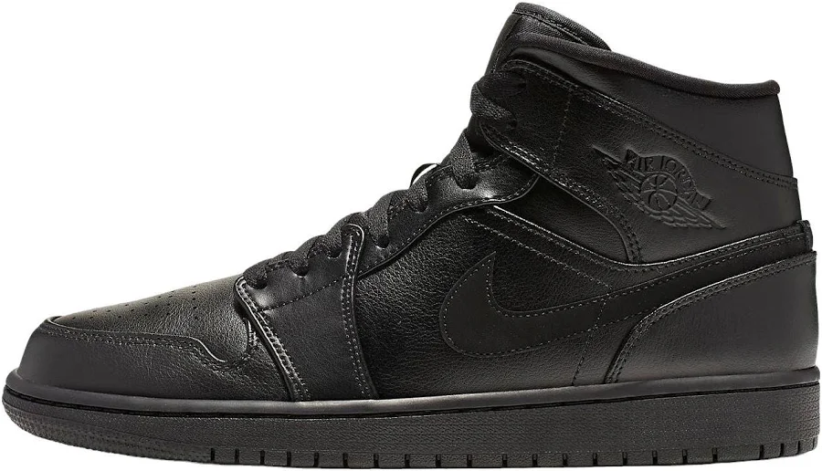 Jordan Air Jordan 1 Mid Triple Sneakers