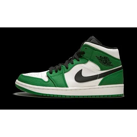 Jordan Mens Air Jordan 1 Mid SE Pine Green 852542 301 from Stadium Goods, Men's, Size: 9, Black