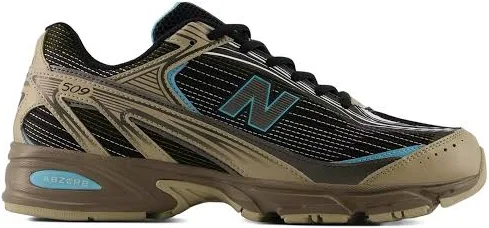 New Balance - 509 logo-detail lace-up sneakers - unisex - Cotton/Fabric/Rubber - 10 - Black