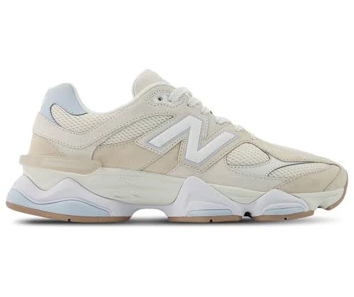 New Balance Womens 9060 - Running Shoes Frosted Glass/Bisque Size 8.0