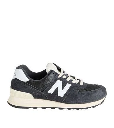 New Balance 574 Woman Sneakers Navy Size 4.5 Leather