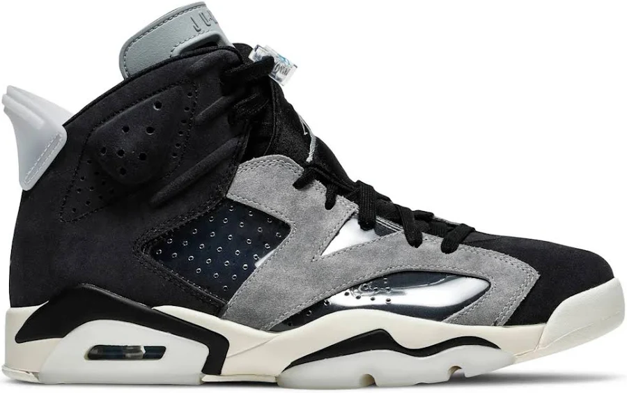 (W) Air Jordan 6 Retro 'Tech Chrome' para mujer CK6635-001 US 6W
