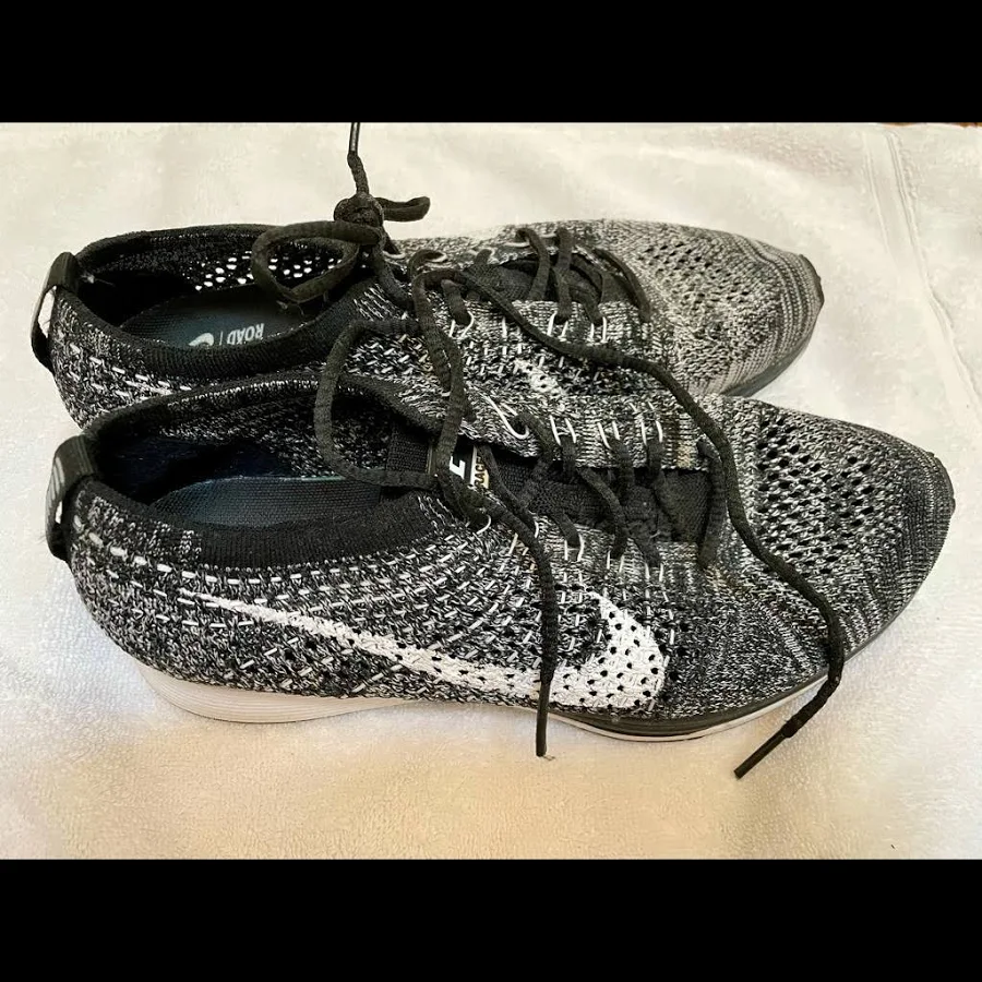 Nike Shoes | Nike Flyknit Racer Oreo | Color: Black/White | Size: 7 | Mnatt19's Closet