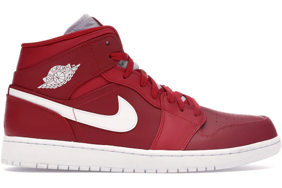 Jordan 1 Retro Mid Gym Rojo Blanco