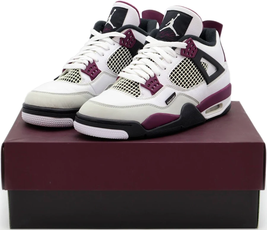 Cz5624-100 Paris Saint Germain Psg Nike Air Jordan 4 Retro White