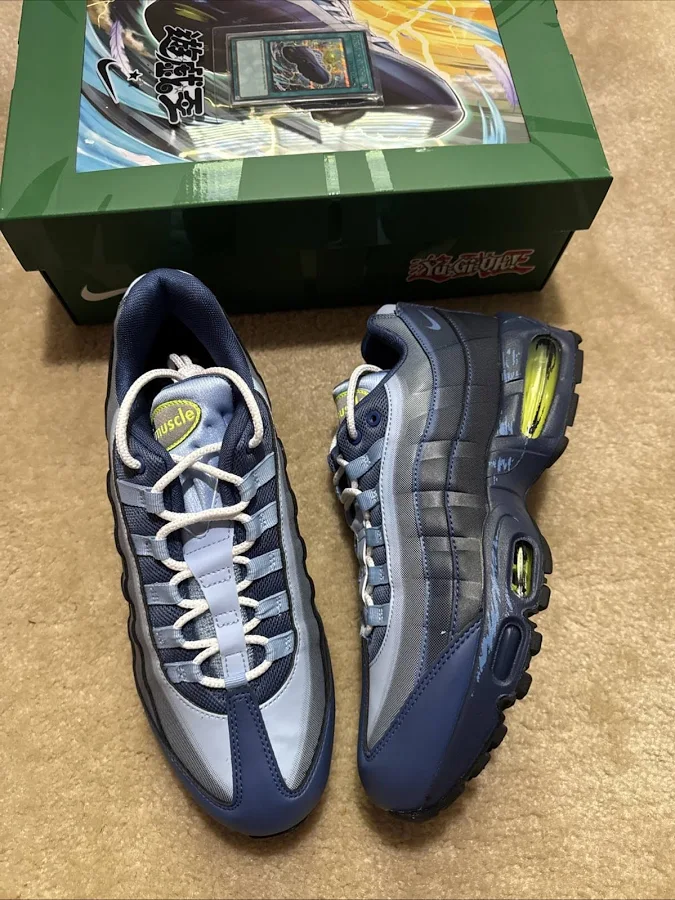Nike Air Max 95 Yu-gi-oh Joey Men’s Size 9.5 With Promo Card 100%