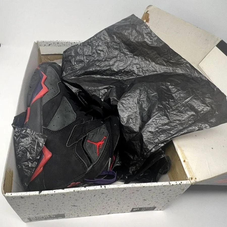 Jordan 7 Og Raptor 1992 - 130014 060 - Shoe Shoes In The Box - Size