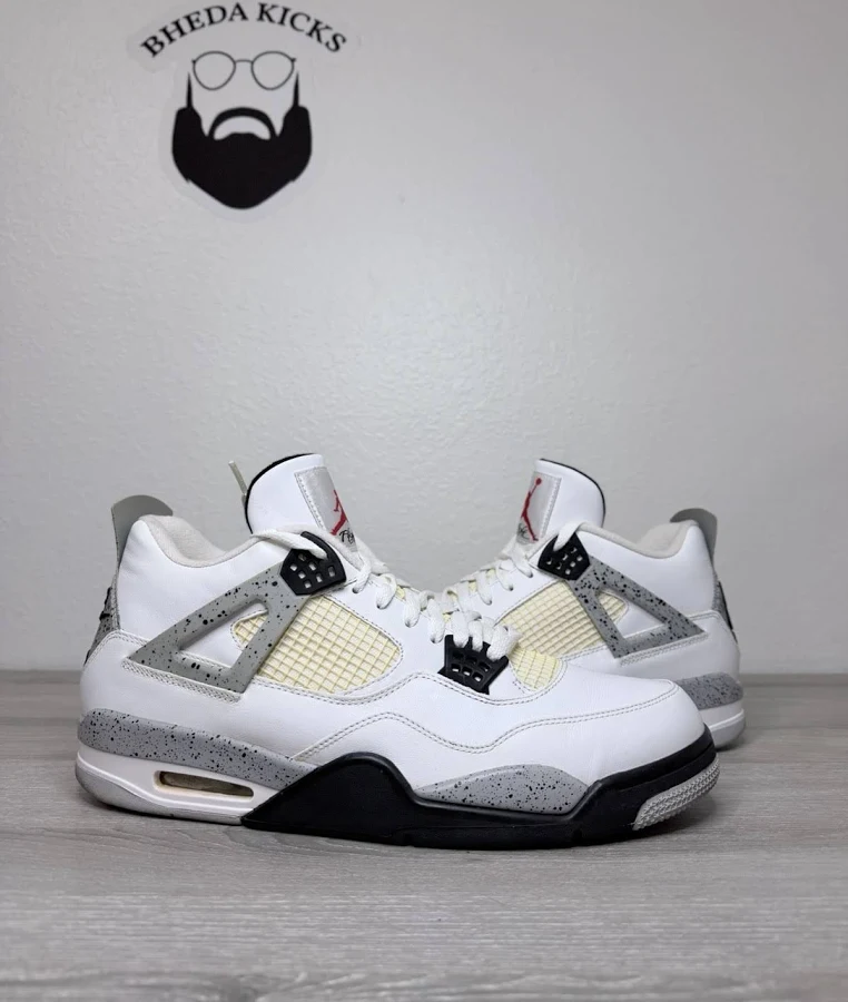 Jordan 4 Retro White Cement