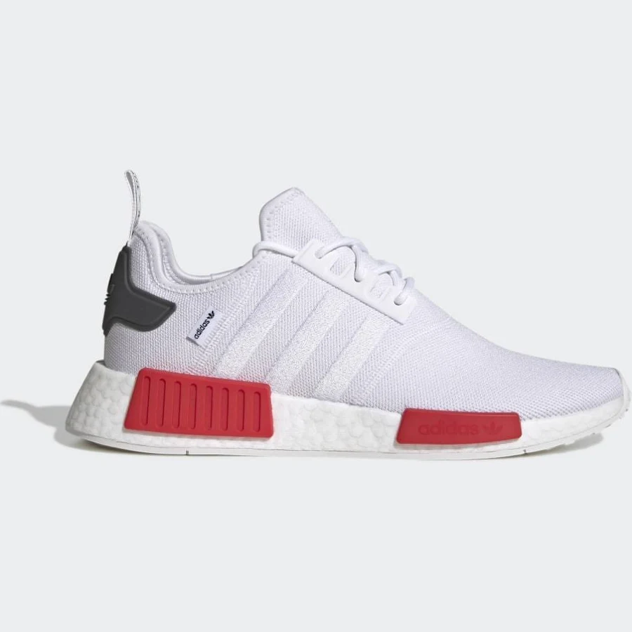 Adidas NMD_R1 Mens 'White Vivid Red