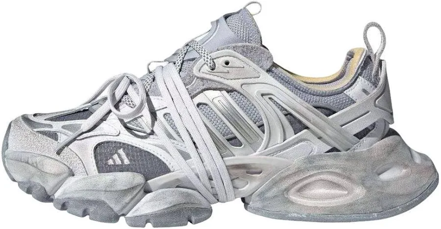 Adidas Xlg Runner Deluxe Men Sneakers - Gray/silver Metallic