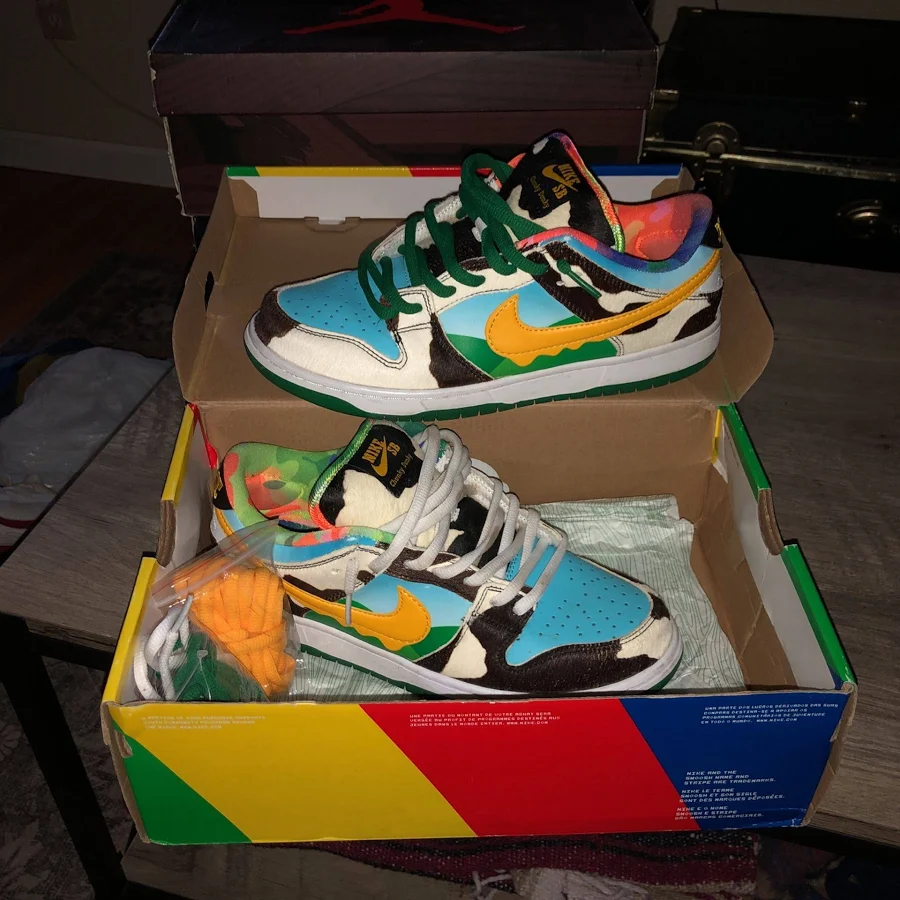 Mens Nike SB Chunky Dunk Ben And Jerrys Edition