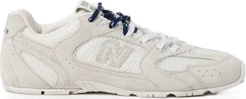 Miu Miu - x New Balance 530 SL suede and mesh sneakers - women - Calf Suede/Mesh/Rubber/Fabric - 40 - White