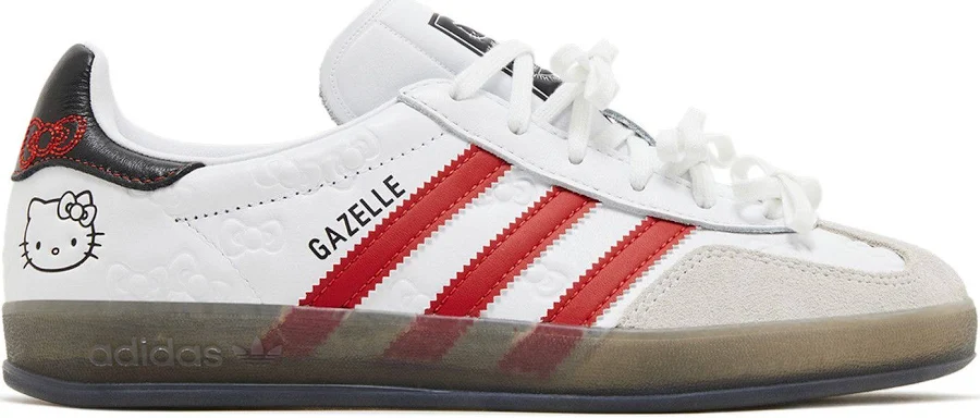 Hello Kitty x adidas Wmns Gazelle Indoor '50th Anniversary' | White | Women's Size 7