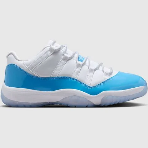 AIR JORDAN 11 RETRO LOW "WHITE/UNIVERSITY BLUE/BLACK" 14