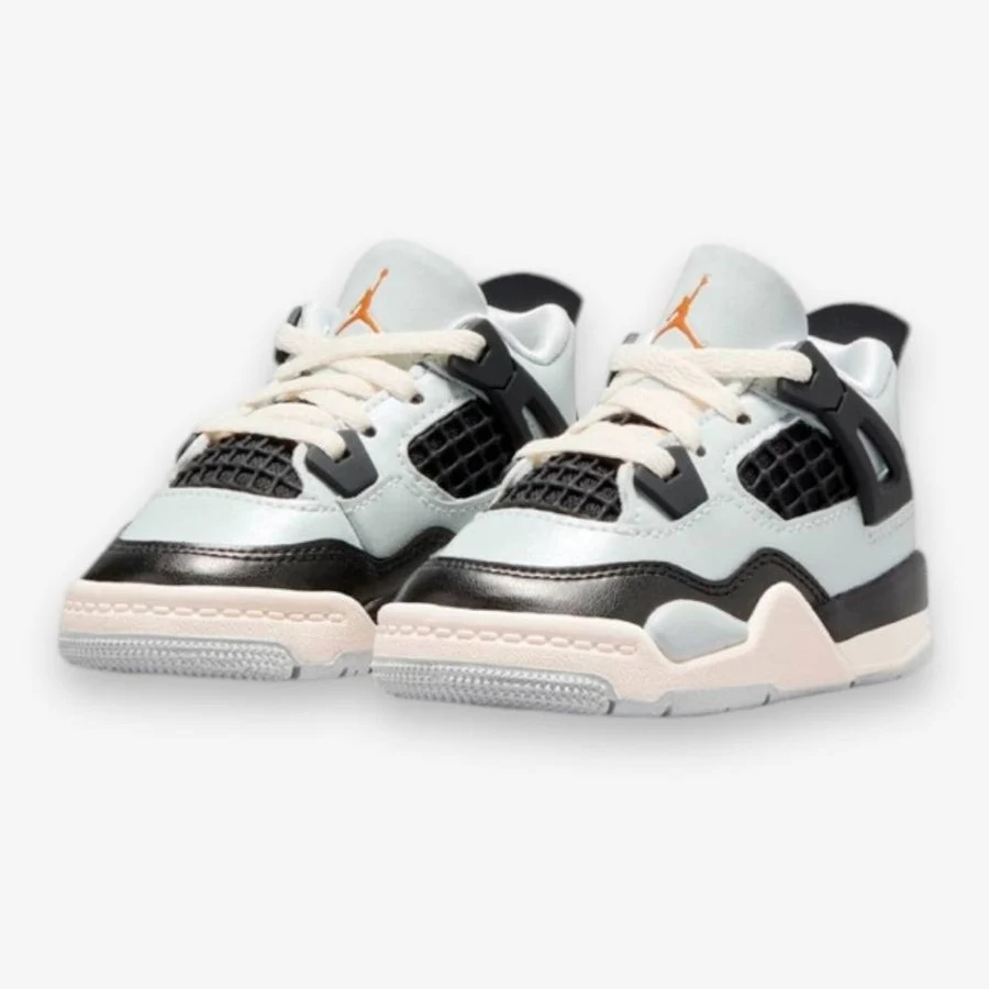 Jordan 4 Retro TD Pure Platinum Metallic Gold Toddler Sizes FZ8584-070
