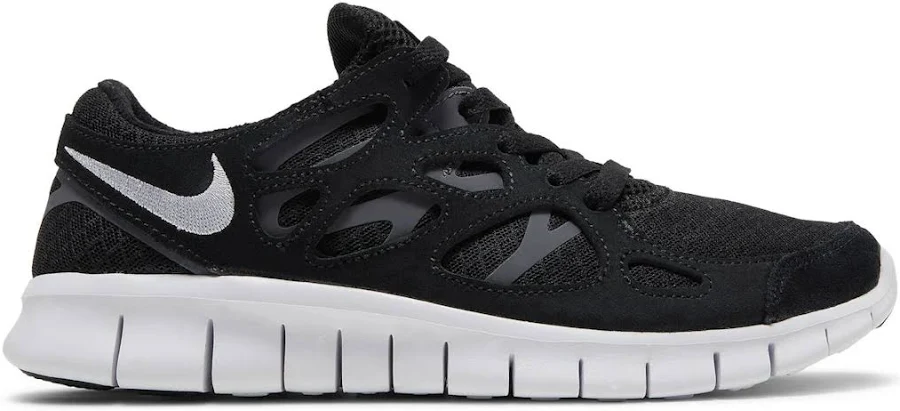 (W) Nike Free Run 2 'Negro Gris Oscuro' DM9057-001 US 5.5W