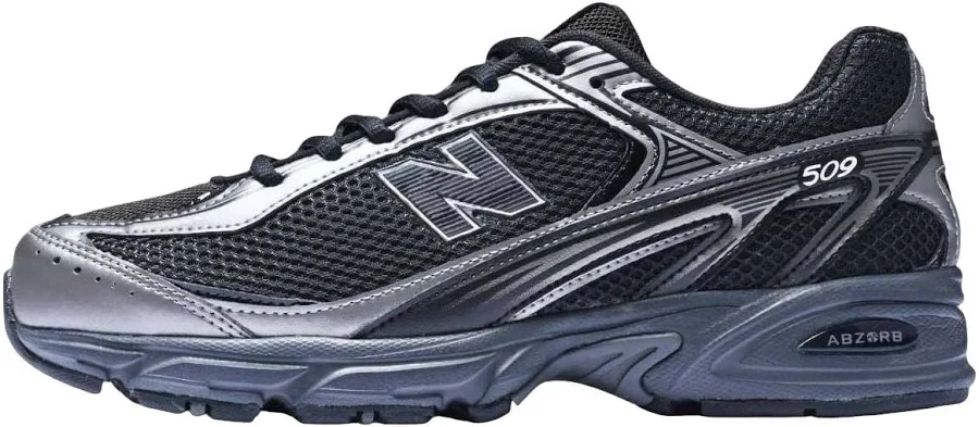 New Balance 509 Athletic Men Sneakers - Black/silver