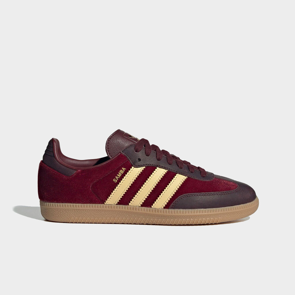 Adidas Originals Womens Samba OG Shadow Red / Maroon (JS1394)