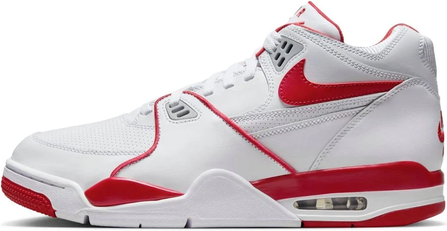 Nike Air Flight '89 Og White/Varsity Red/Wolf Grey Men's Shoes