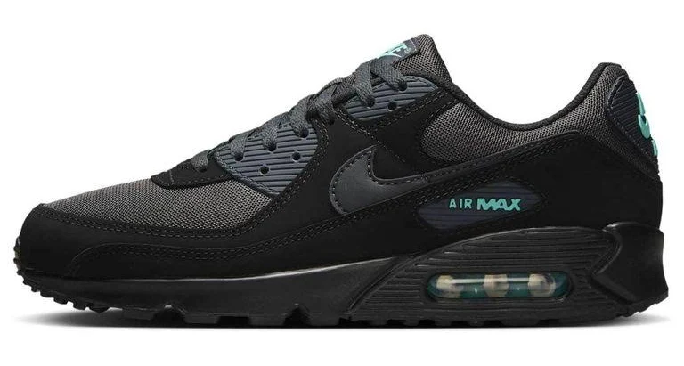 Nike Men's Air Max 90 Tiffany" Hv6224 001" - Black - Low-top sneakers