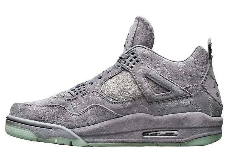 Jordan Air Jordan 4 Retro X Kaws 'cool Grey' -US Sizes New - 6 (Eu 39)