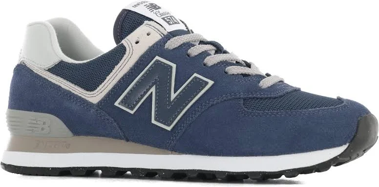 New Balance 574 Shoes, Men's - navy/white 13