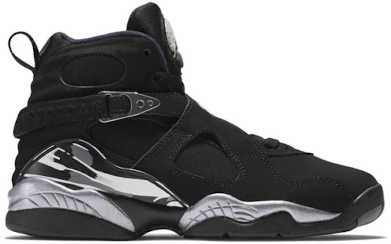 Air Jordan 8 Retro Chrome Sneakers