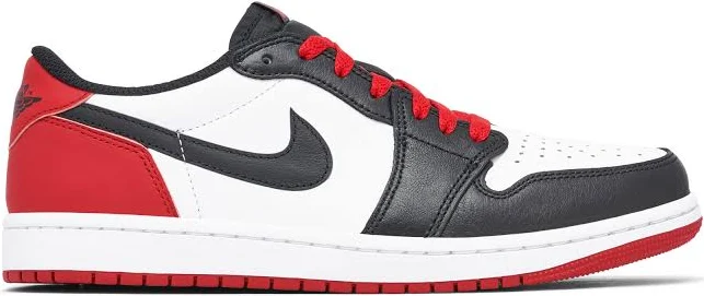Air JORDAN 1 RETRO LOW OG Black TOE