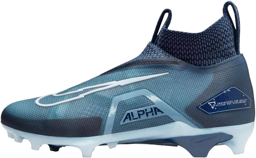 Nike Alpha Menace Elite 3 Football Cleats - Navy/armory Blue/midnight Navy