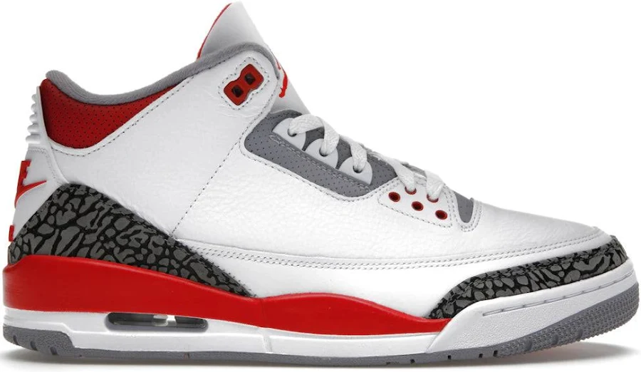 588925 Jordan 3 Retro Fire Red (2022)
