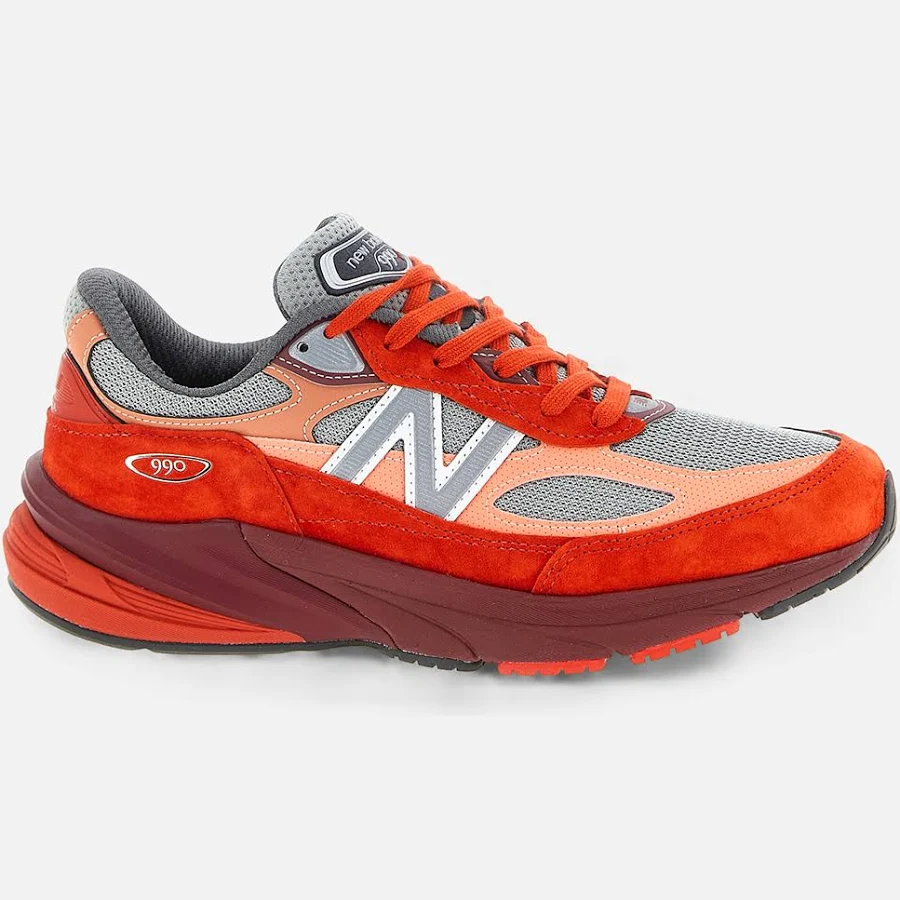 New Balance Men's Leather Textile Mesh Suede Lace-Up Running Sneakers - UK 8.5