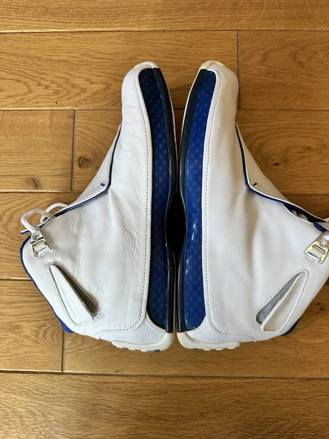 Air Jordan 18 Og "white Sport Royal" From 2003.