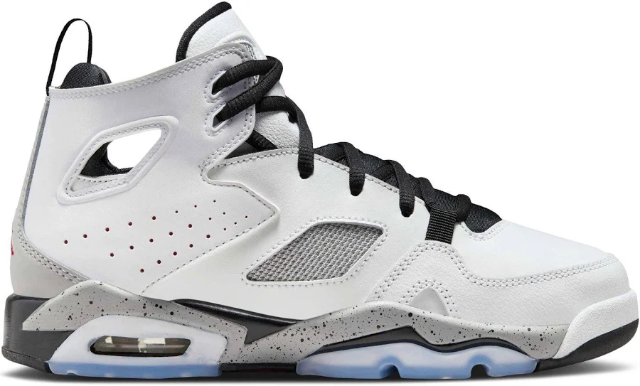 Air Jordan Flight Club 91 GS 'White Metallic Silver' | Kid's Size 5