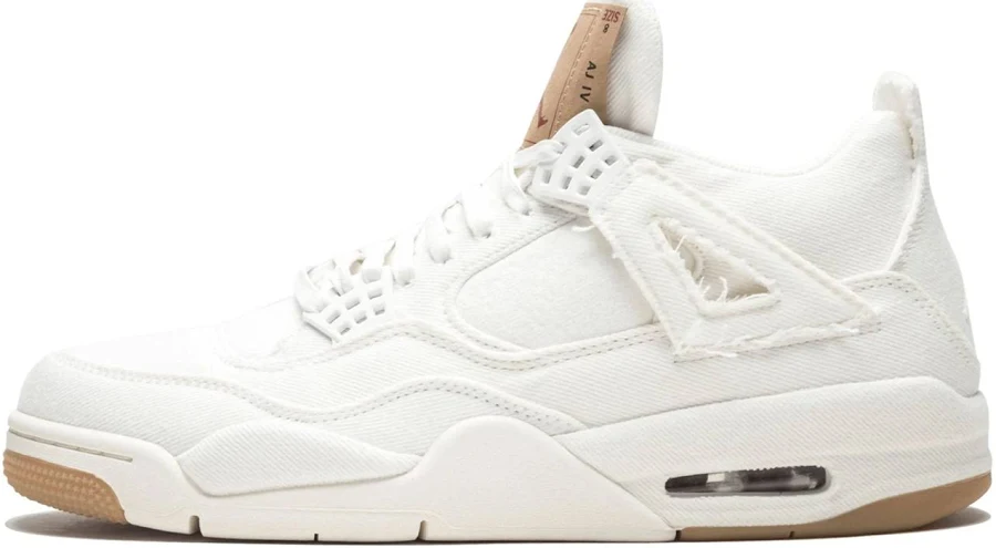 Air Jordan 4 Retro Levis NRG "White Denim" - M5/W6.5