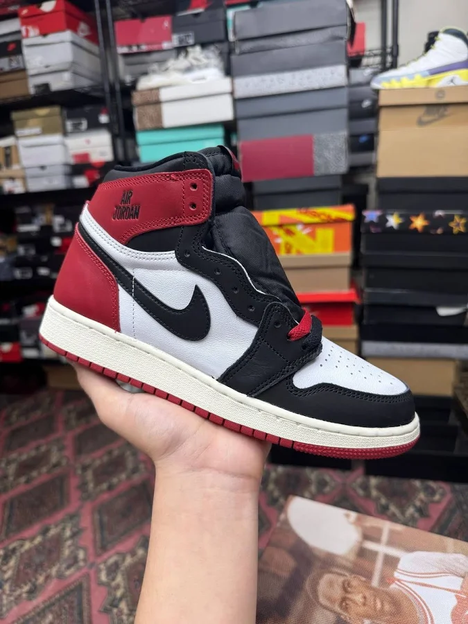 Jordan1 high black toe reimagined