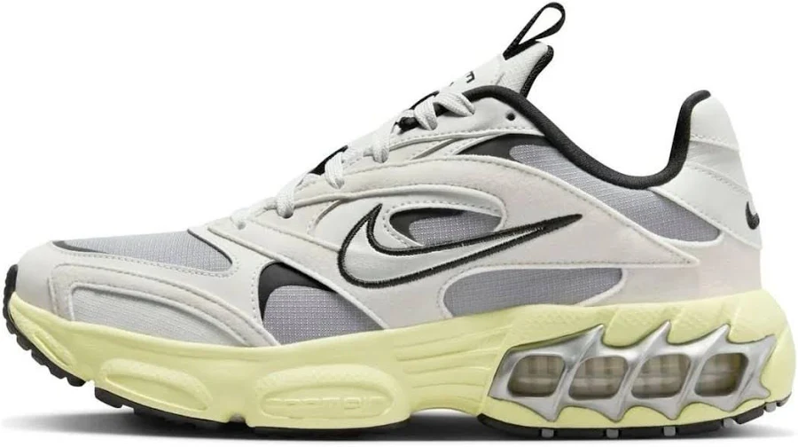 Nike Zoom Air Fire Particle Grey Lace Up Running Shoes Dv1129-003