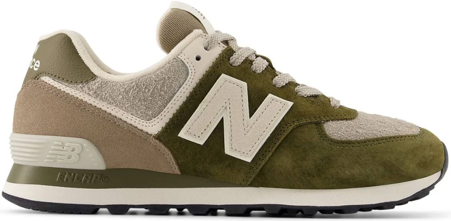 New Balance U574BWS Unisex - Sneakers New Balance - Green - U574BWS-6.5 - Size: 6.5
