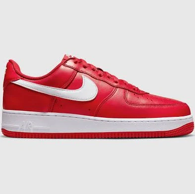 AIR FORCE 1 LOW RETRO COLOR OF THE MONTH "UNIVERSITY RED/WHITE" 6