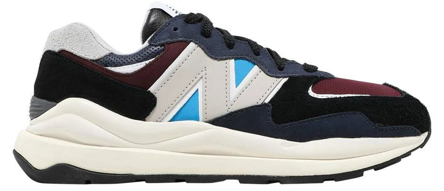 New Balance 57/40 'Navy Burgundy' | Red | Men's Size 4