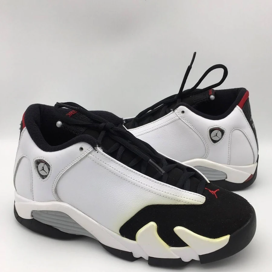 Air Jordan 14 Retro BG 'Black Toe' 2014