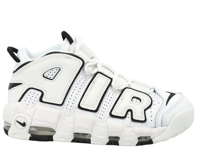 Nike Air More Uptempo Lace-Up Sneakers - US7.5