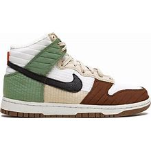 Nike Women's Green - Dunk High Lx "Toasty" Sneakers - Rubber/Fabric/Fabric - 6
