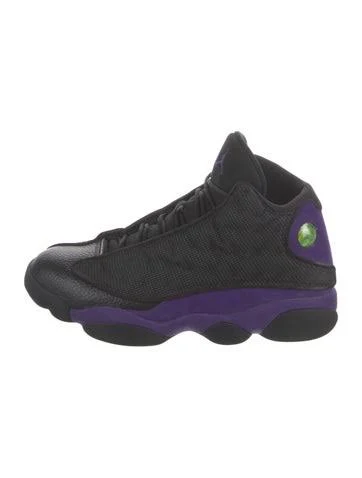 Jordan 13 Retro 'Court Purple' Sneakers in Black/Purple, Men's US 13 | 13